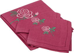 Белье столовое, за исключением бумажного