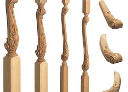 Балясины неметаллические