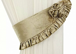 Подхваты для занавесей текстильные