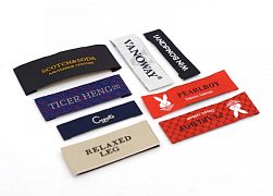 Этикетки из текстильных материалов