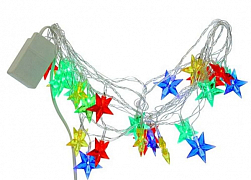 Гирлянды рождественские искусственные с подстветкой
